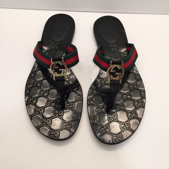 gg logo sandal